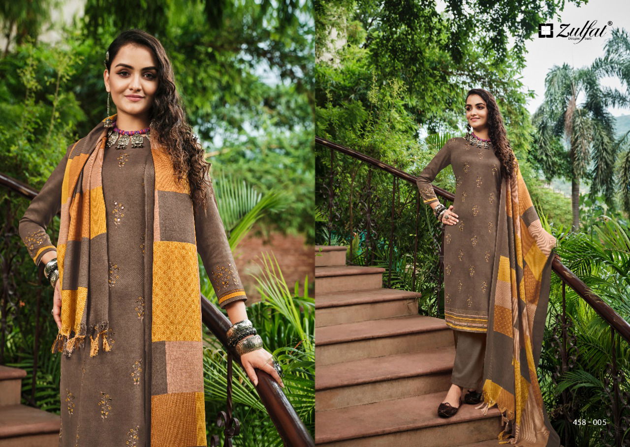 Zulfat Nusrat Fancy Ready Made Wholesale Suit Collection